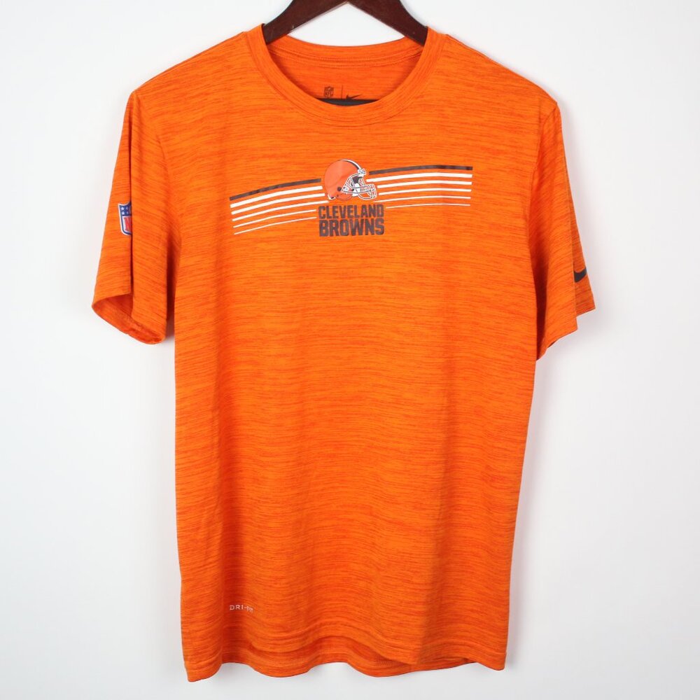 Nike Dri-Fit Mens Medium Cleveland Browns Quick-Dry On-Field Shirt